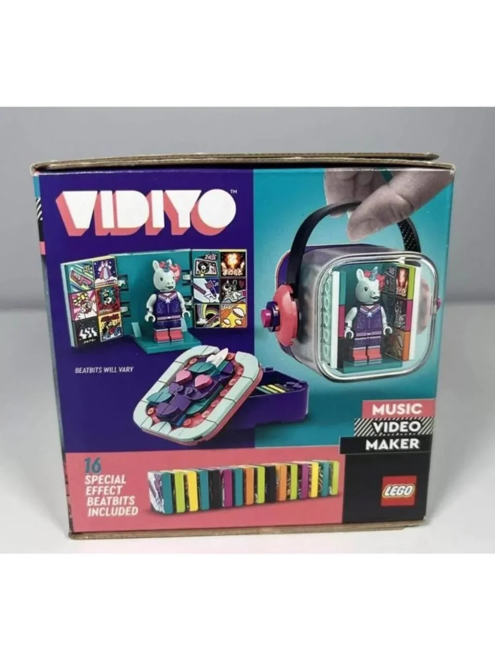 LEGO Unicorn DJ BeatBox VIDIYO (43106) Music Video Maker, 84 Pieces. New and sea